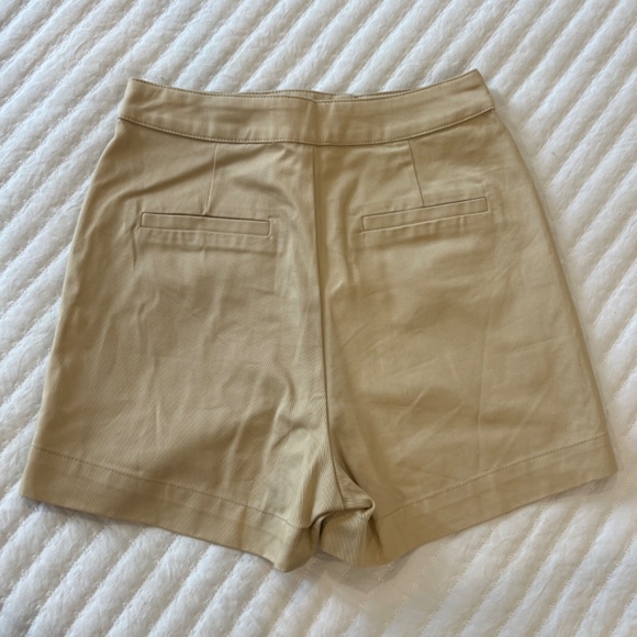 English Factory Cotton button high waist shorts - Picture 4 of 5